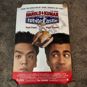 Harold And Kumar Go To White Castle Original 27 X 40 Theatrical Movie Poster